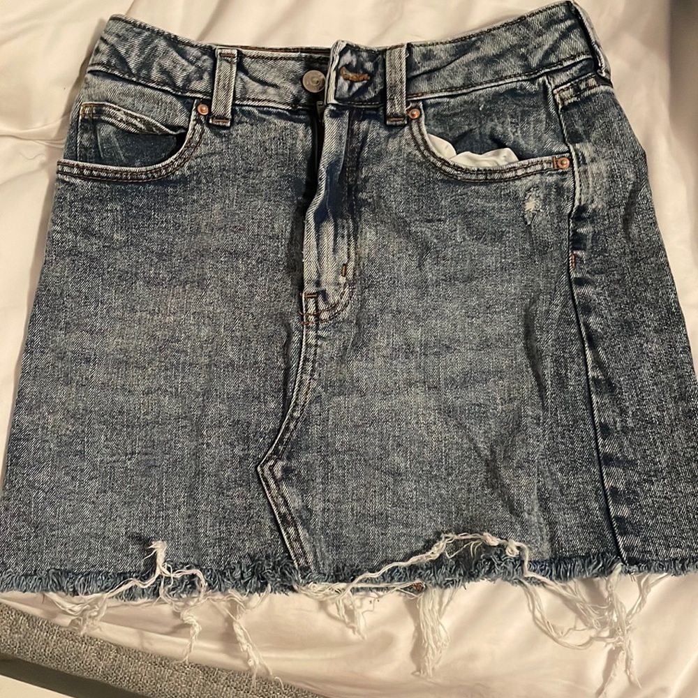 Denim skirt